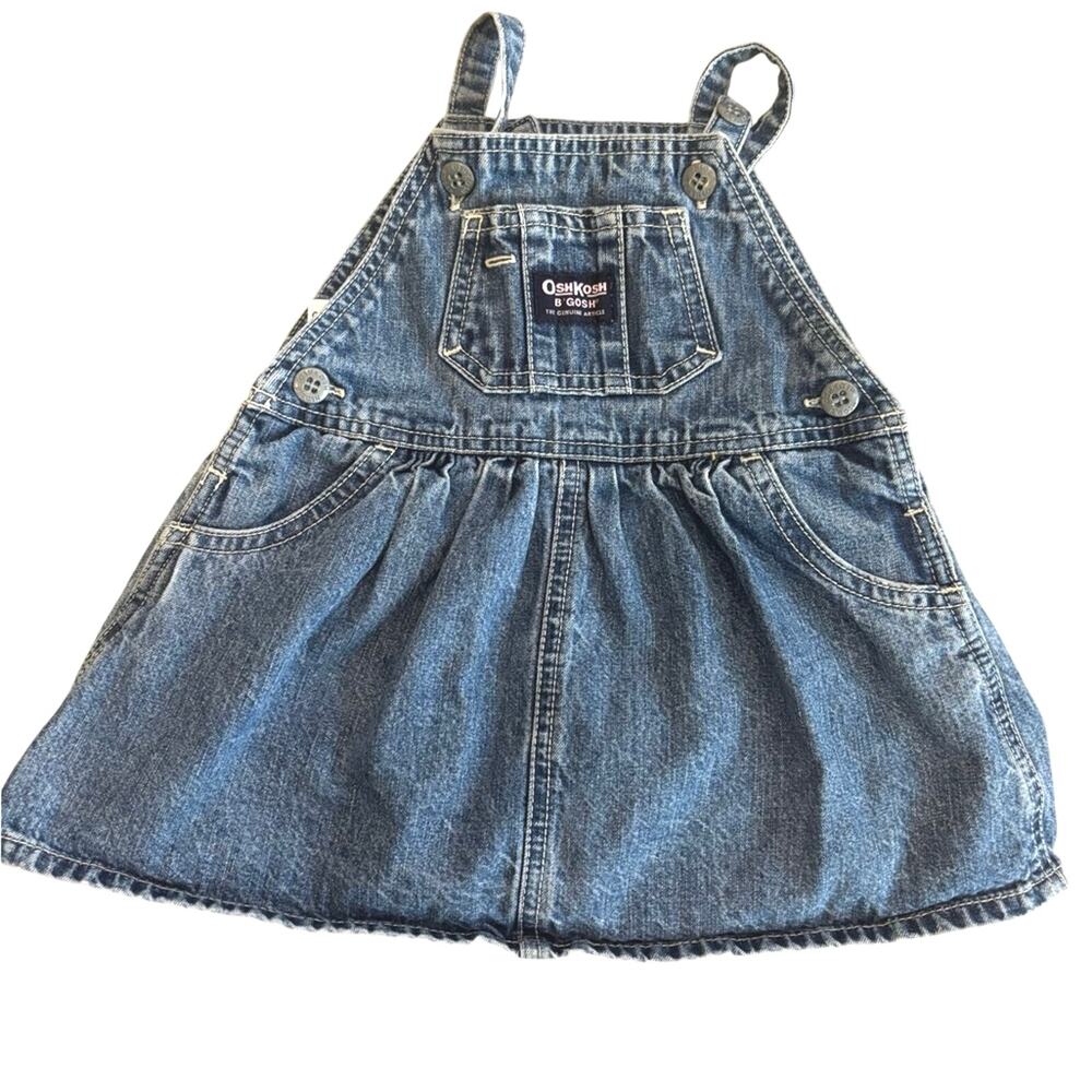 OshKosh B'gosh Classic Blue Denim Overall Dress